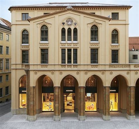 Hermès opens new flagship store in Munich, Germany.